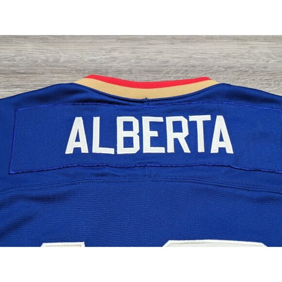 Nike XL World Junior Championship 2012 IIHF Alberta Canada Hockey Jersey Blue - Picture 7 of 10